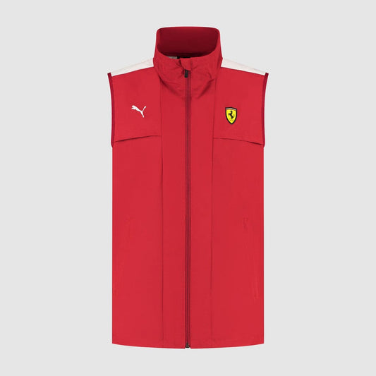 Scuderia Ferrari F1 Men's Vest -Dark Cherry